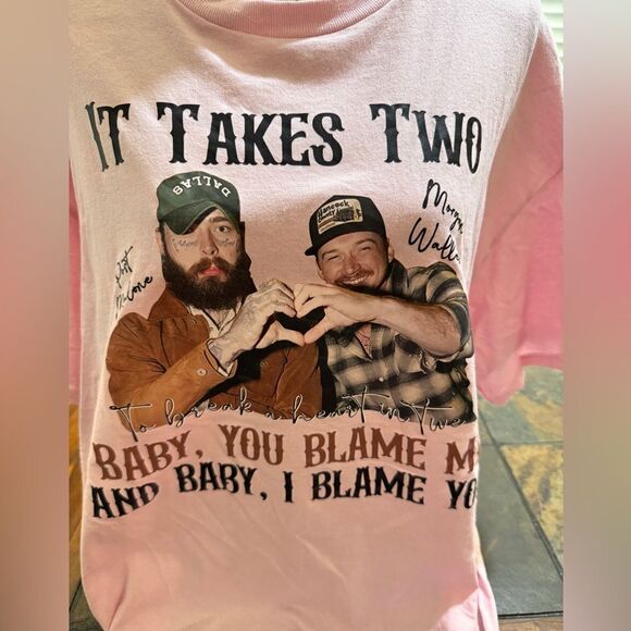 Post Malone and Morgan wallen shirt - Picture 4 of 7